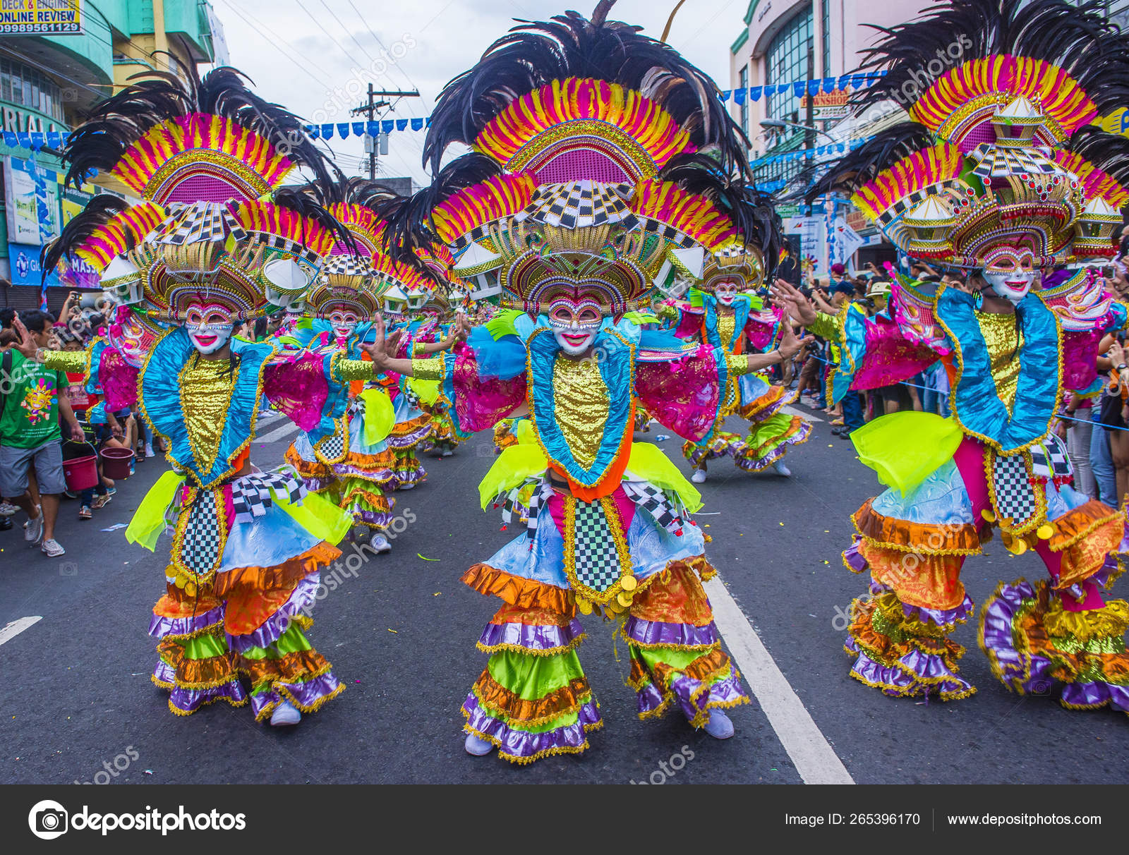 2018 Masskara Festival Stock Editorial Photo C Kobbydagan 265396170