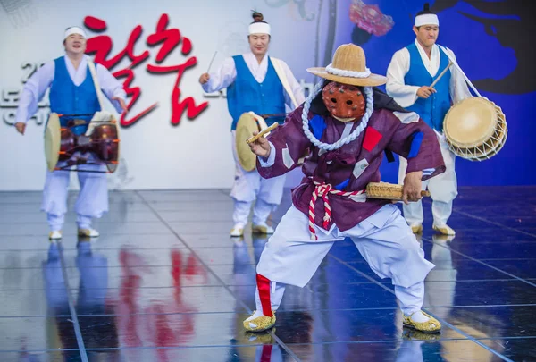 2018 Andong Maskdance festival — Foto Stock