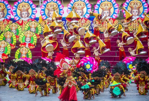 2019 Festiwal Sinulog — Zdjęcie stockowe