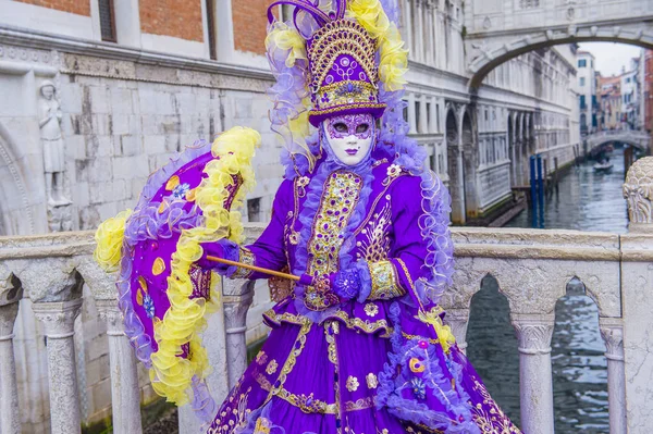 2019 Carnaval de Veneza Veneza — Fotografia de Stock