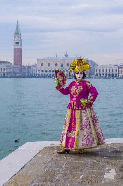 2019威尼斯狂欢节 — 图库照片