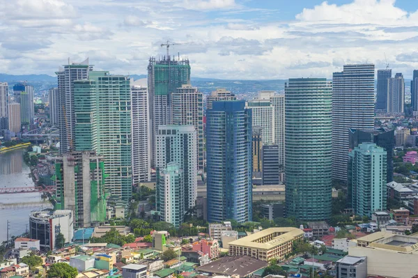 Vista de la ciudad de Manila — Foto de Stock