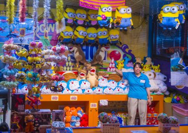 Yokohama Japonya'da Cosmo Clock 21