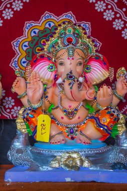  Mumbai Hindistan 'daki Ganesh putu.