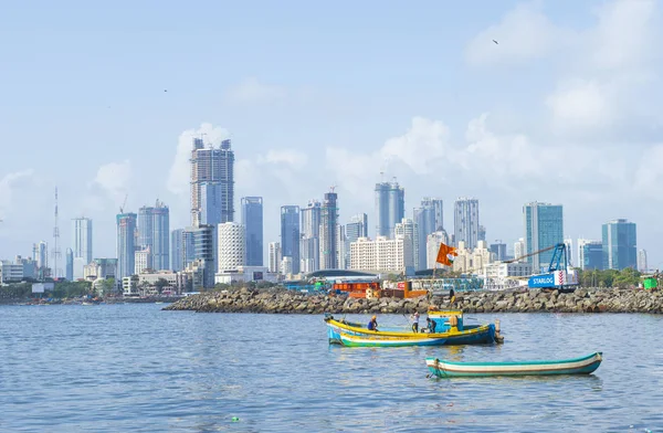 El horizonte de la India en Bombay — Foto de Stock