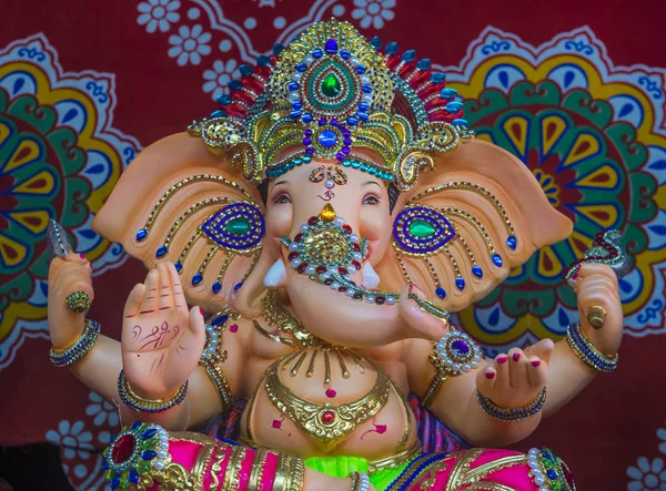 Idolo Ganesh a Mumbai India — Foto Stock