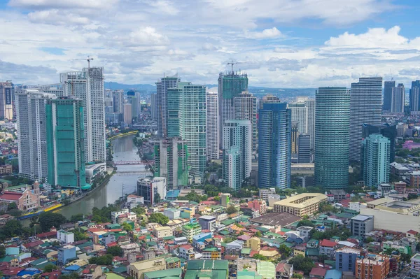 Vista de la ciudad de Manila — Foto de Stock