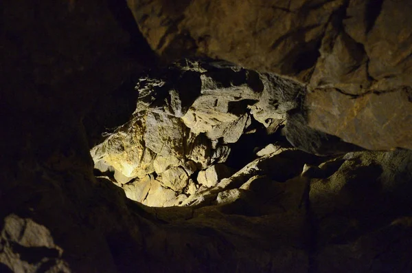 Zbrasov Aragonite grottor, Teplice nad Becvou — Stockfoto