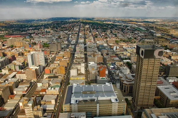 Johannesburg, Afrika kulesinin tepesinde görünüm