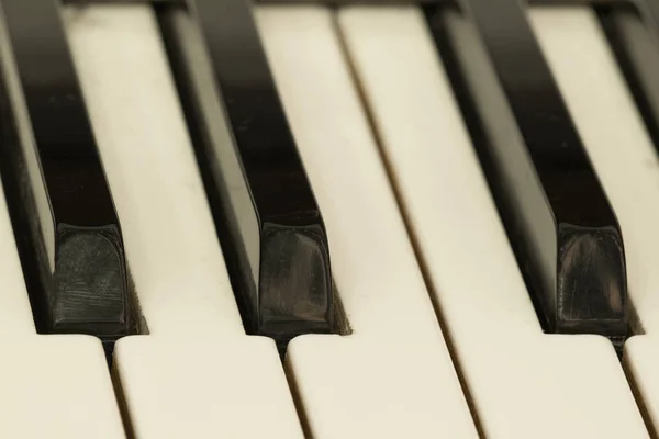Black and white piano keyboard