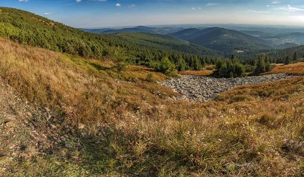 Panorama van Reuzengebergte, Tsjechië — Stockfoto