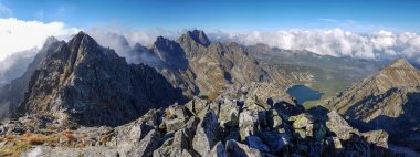 Skrajny Granat yüksek Tatra, Polonya, görünümünden
