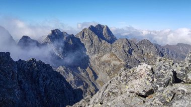 Skrajny Granat yüksek Tatra, Polonya, görünümünden