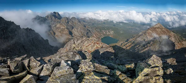 High Tatra, Polônia, vista de Skrajny Granat — Fotografia de Stock