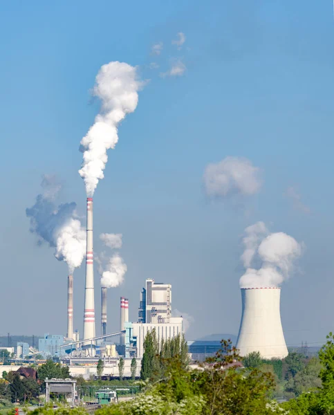 Θερμοηλεκτρικός Σταθμός Melnik Czech Republic — Φωτογραφία Αρχείου