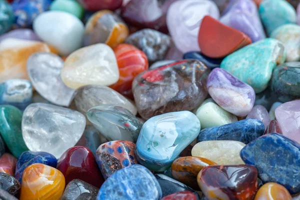 Grupo Piedras Preciosas Colores —  Fotos de Stock