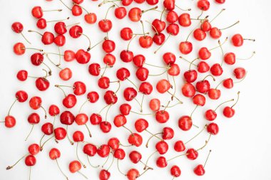 olgun taze kırmızı kirazlar