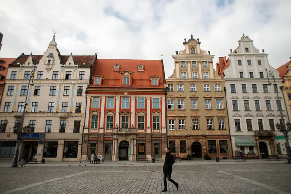 Stara Architektura Wrocławia — Zdjęcie stockowe