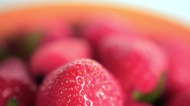 Taze çilek arkaplanı.