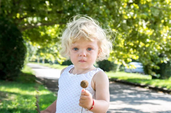 Das Kleine Mädchen Weint Bitterlich Negative Emotionen — Stockfoto