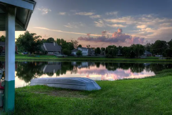 landscape lake  at the day time