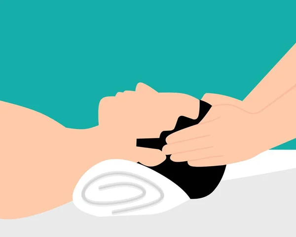 Massage Therapy Illustration