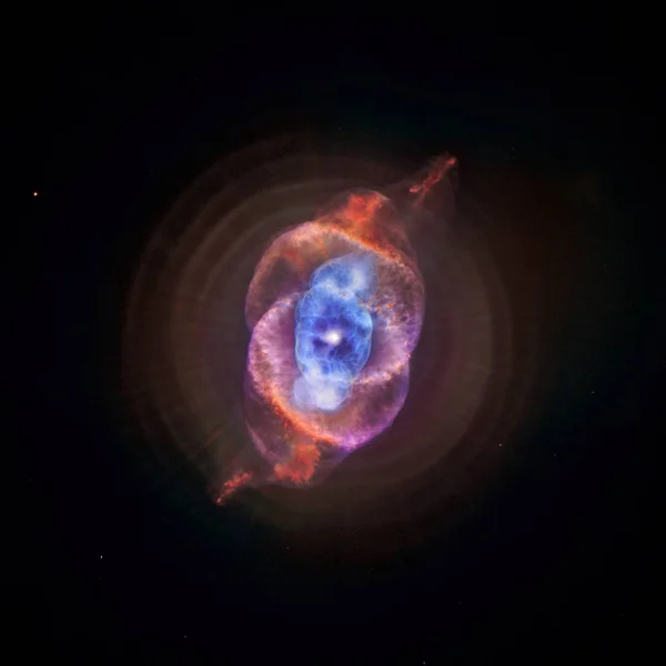 Cats Eye Nebula in outer space