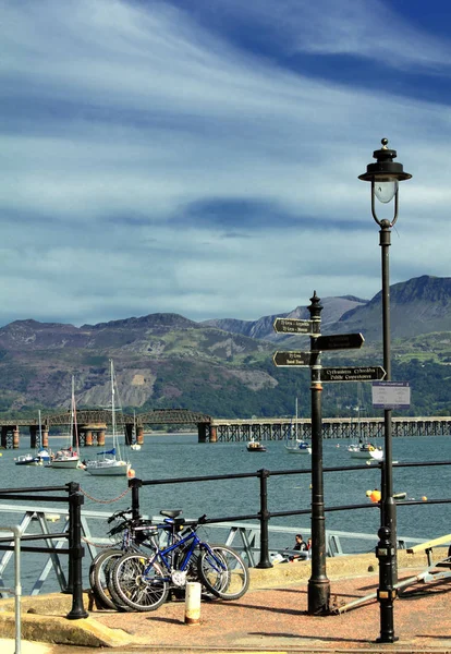 Barmouth Harbour wales   at day time