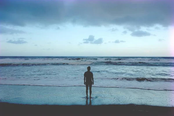 Man At The Beach sea