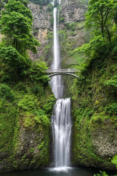 The Bridge between the mountains at the day time