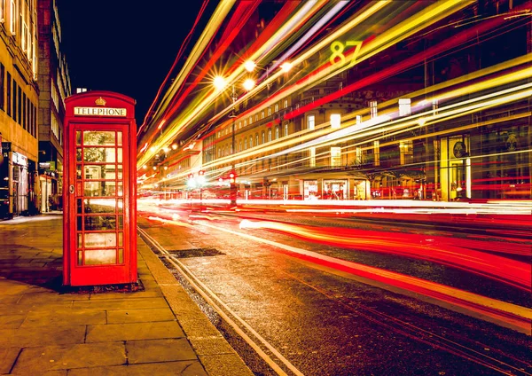 Phone Booth Long Exposure