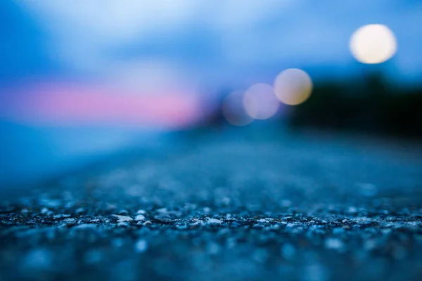 close up of night Beach landscape