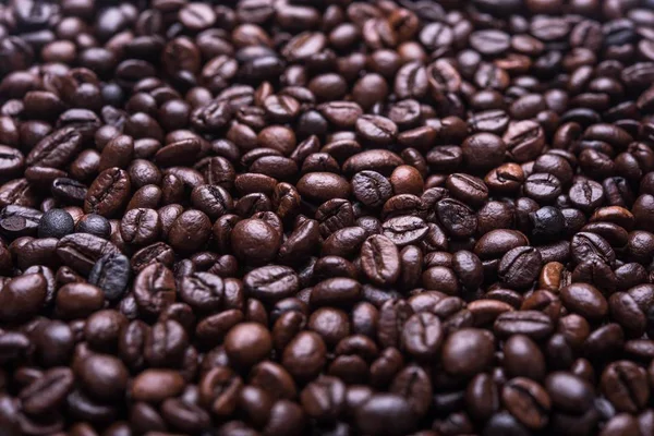 close up of Roasted Mocha coffee beans