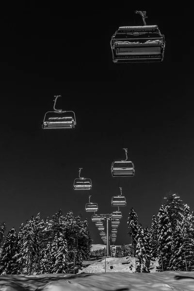Chair Lifts black and white