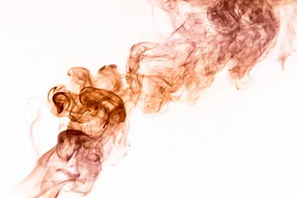 smoke art on white sheet