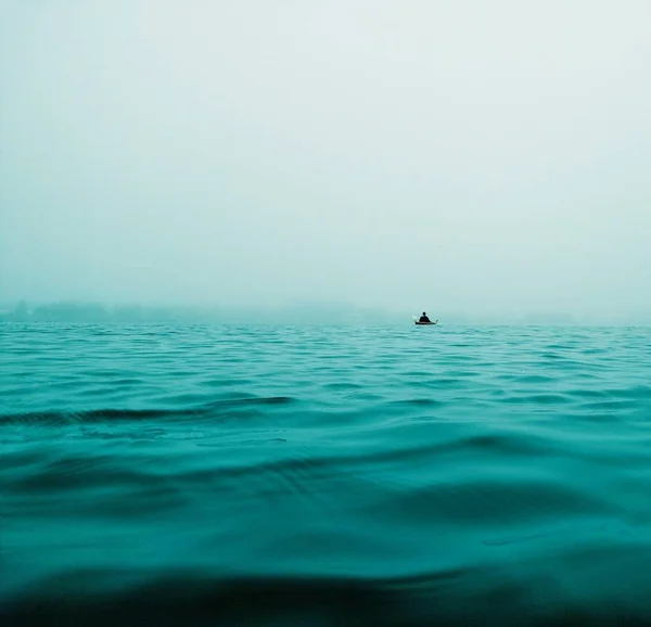 Boating Alone  at the day time