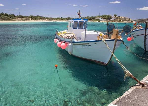 Crystal Clear Water with two boats