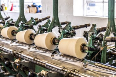 Polis sarıcı tarihi yün fabrikası üretim Galler - Amerika Birleşik Devletleri