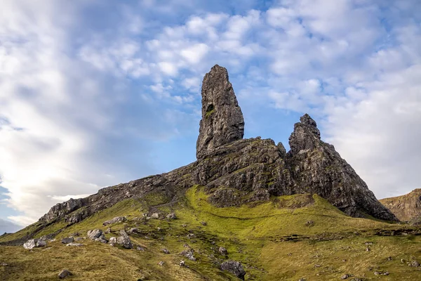 Der alte Storch auf der Insel Skye bei Sonnenaufgang — Stockfoto