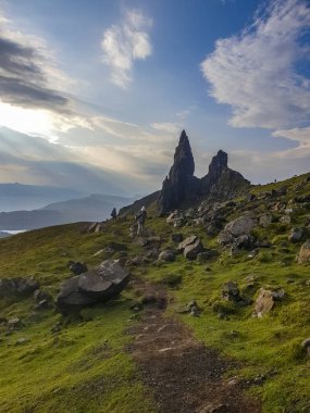 Sonbahar - Isle of Skye, İskoçya Stor yaşlı adam