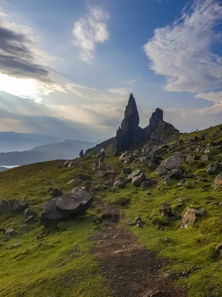 Sonbahar - Isle of Skye, İskoçya Stor yaşlı adam — Stok fotoğraf