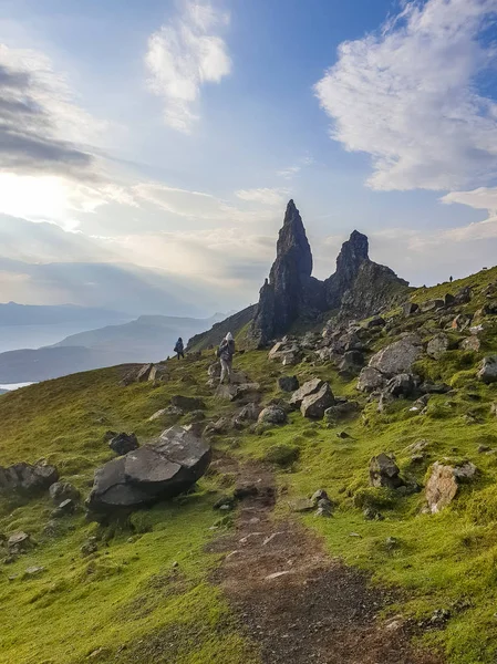 Sonbahar - Isle of Skye, İskoçya Stor yaşlı adam — Stok fotoğraf