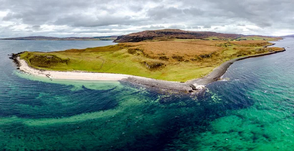 Антена Clagain Coral Beach на острів Скай - Шотландії — стокове фото