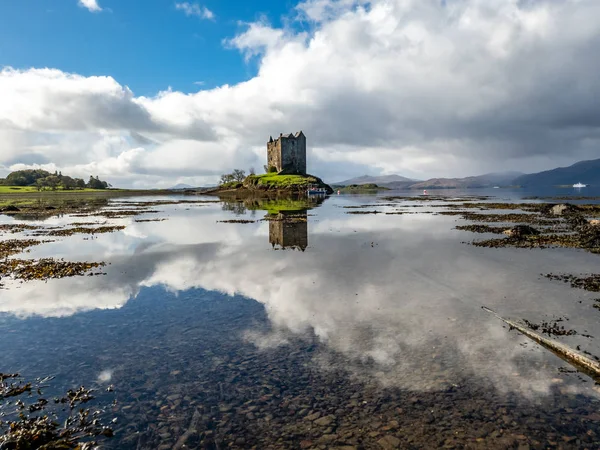 Perseguidor de castelo em Argyll - Escócia, Reino Unido — Fotografia de Stock