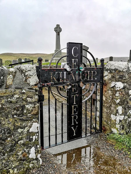 Kilmuir, İskoçya - 25 Ekim 2019: Kilmuir mezarlığı Isle of Skye üzerinde — Stok fotoğraf