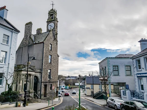 Ballyshannon, Ierland-februari 20 2019: Ballyshannon is gelegen aan de zuidkant van de County Donegal en geboorteplaats van Rory Gallagher — Stockfoto