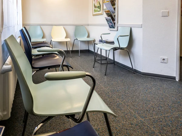 Sala de espera vazia do consultório médico — Fotografia de Stock