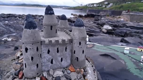 Fairy town in Portnoo, County DOnegal - Ireland — Stock Video