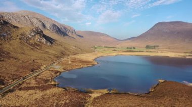 Glenveagh Milli Parkı içine güney girişi gerçek bir gizli mücevher - County Donegal, İrlanda