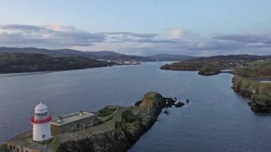 Killybegs - County Donegal - İrlanda 'ya doğru uçuyor